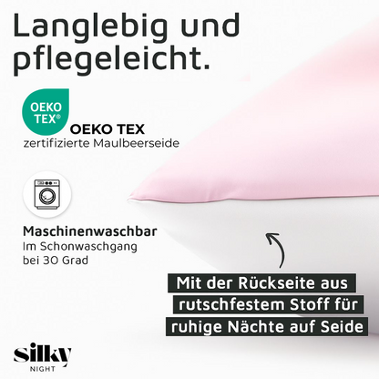 Funda de Seda para Almohada Ergonómica